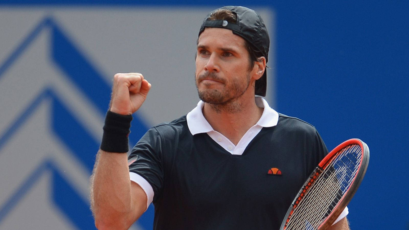 Tommy Haas Raised Fist Wallpaper