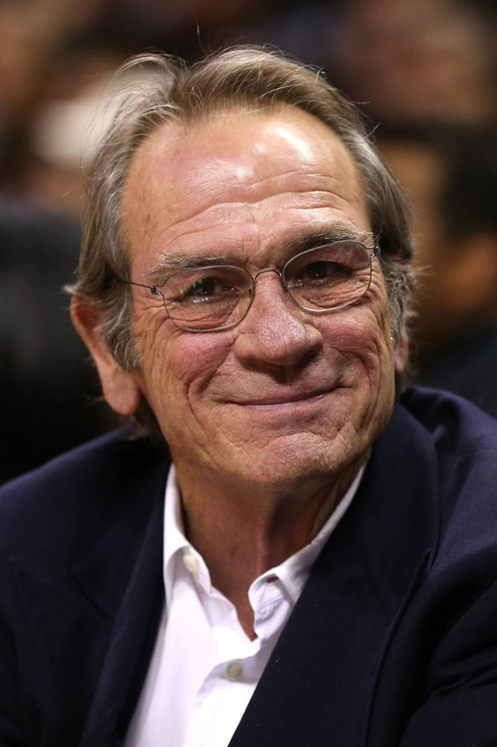 Tommy Lee Jones Friendly Smile Wallpaper