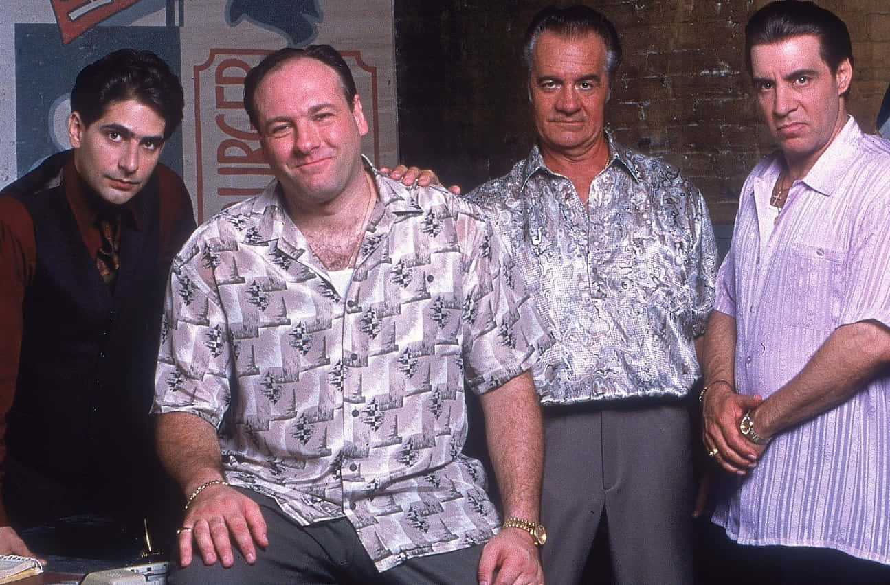 Tony Soprano And His Crew Wallpaper