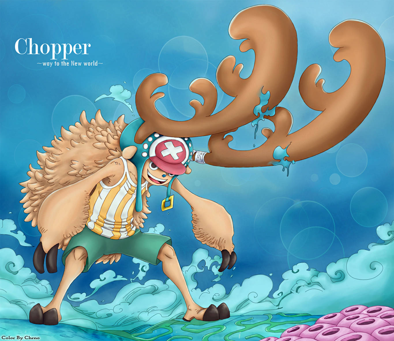 Tony Tony Chopper Horns Wallpaper