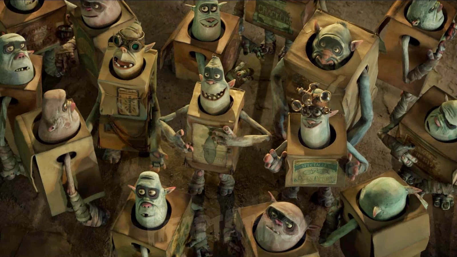 Top-view Of The Boxtrolls Wallpaper