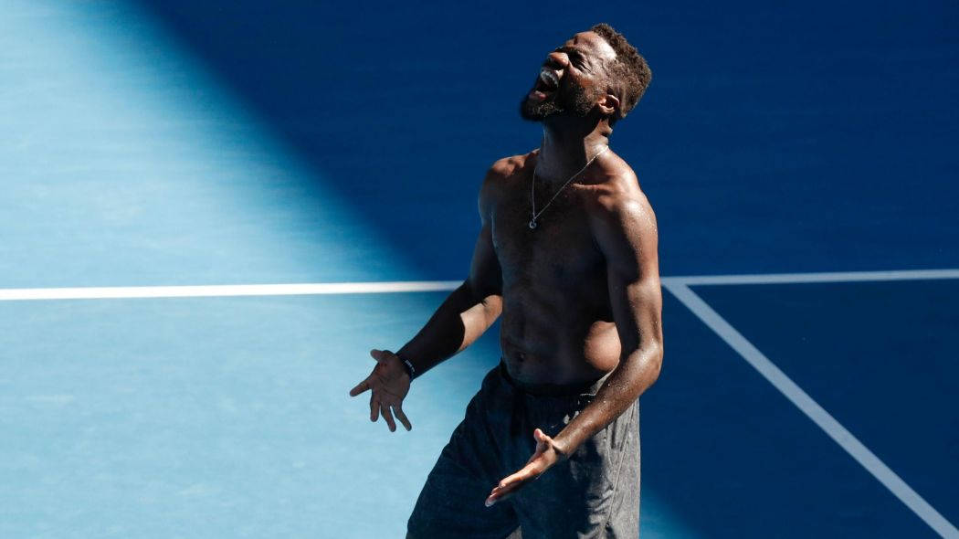 Topless Frances Tiafoe Wallpaper