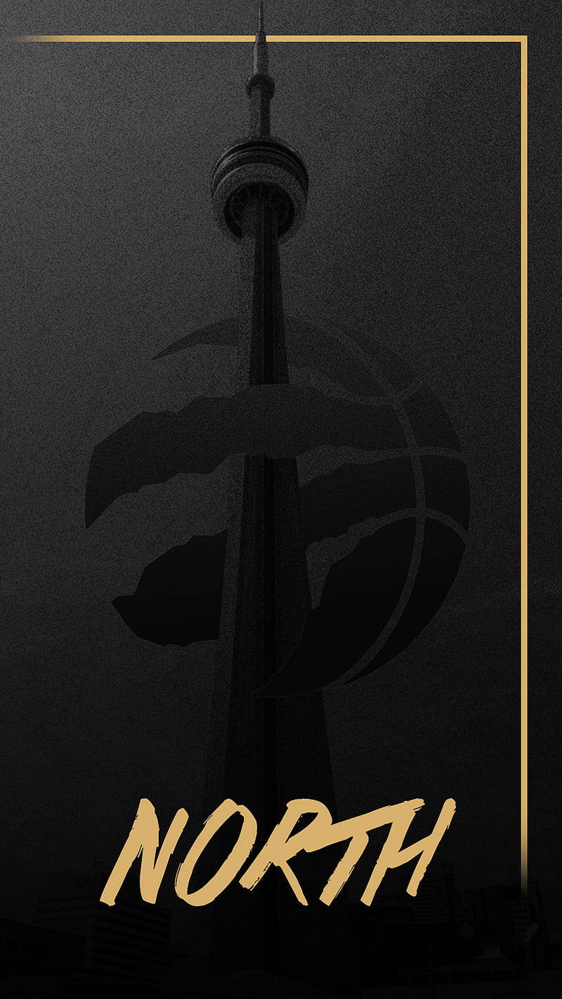 Toronto Raptors And Cn Tower Wallpaper