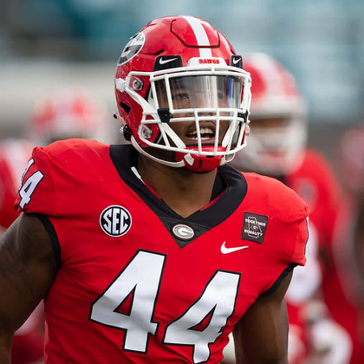 Travon Walker Number 1 Nfl Draft Pick Wallpaper
