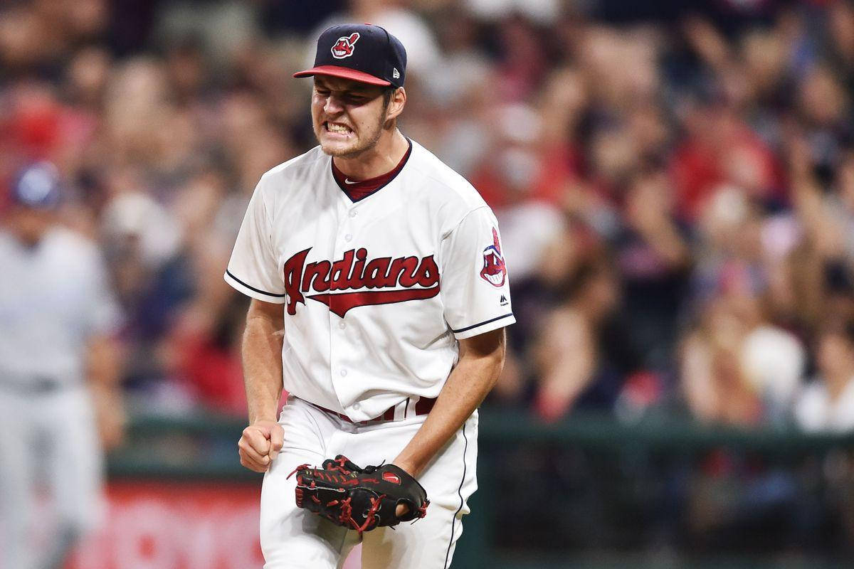 Trevor Bauer Happy Fist Pumping Wallpaper