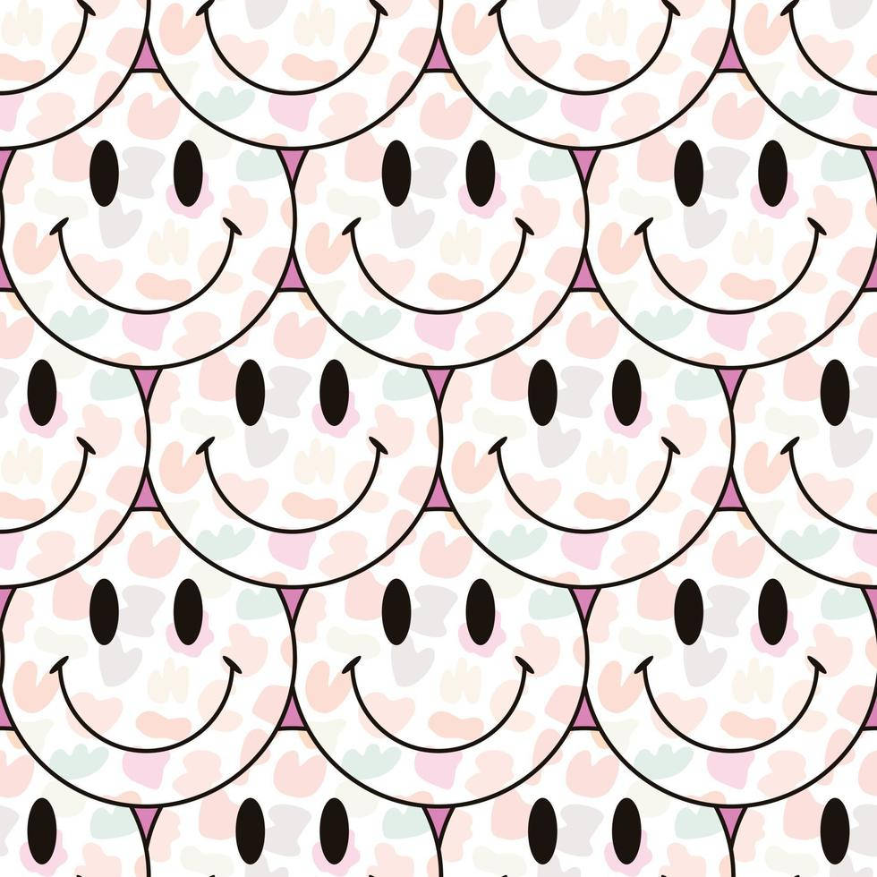 Trippy Face Hearts Wallpaper