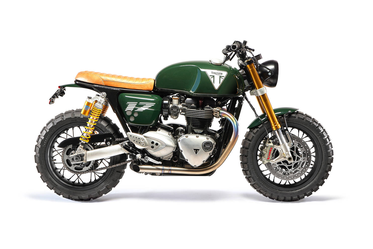 Triumph Bonneville 2016 Thurxton Green Wallpaper