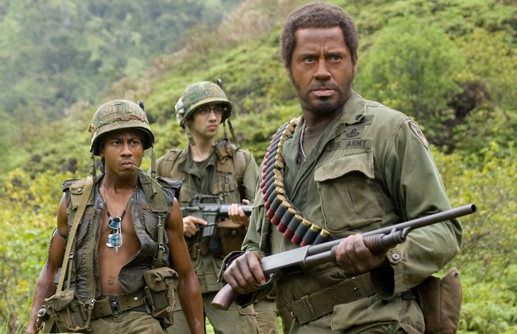 Tropic_ Thunder_ Jungle_ Patrol Wallpaper