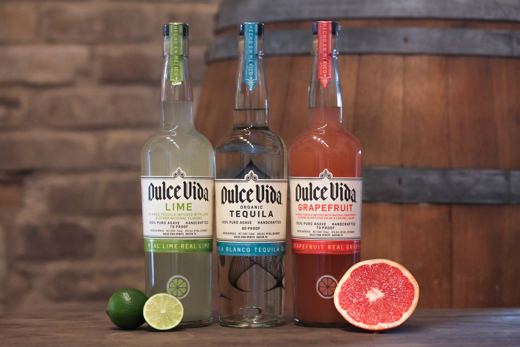 Tropical Dulce Vida Tequila Drink Wallpaper