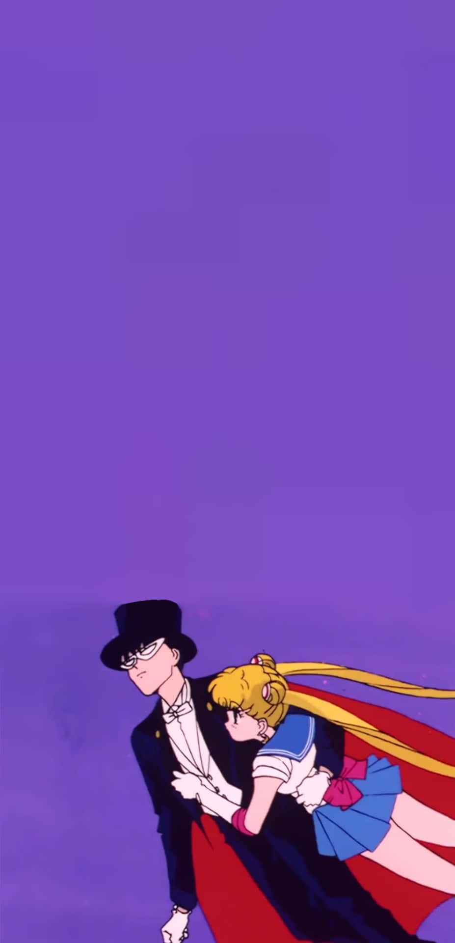 Tuxedo Mask Prepares To Fight Against Evil Wallpaper