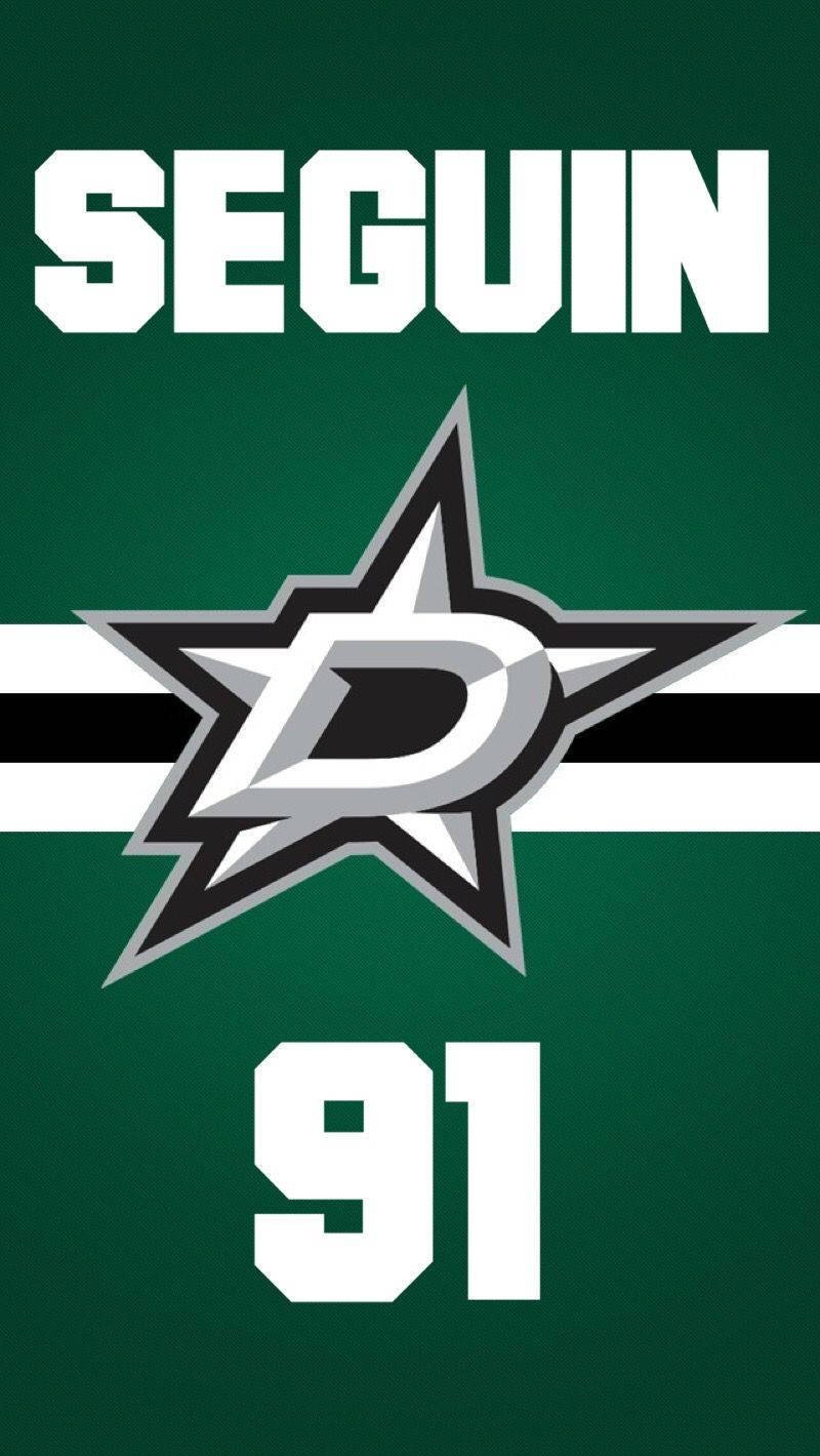 Tyler Seguin Dallas Stars Logo Jersey Number Wallpaper