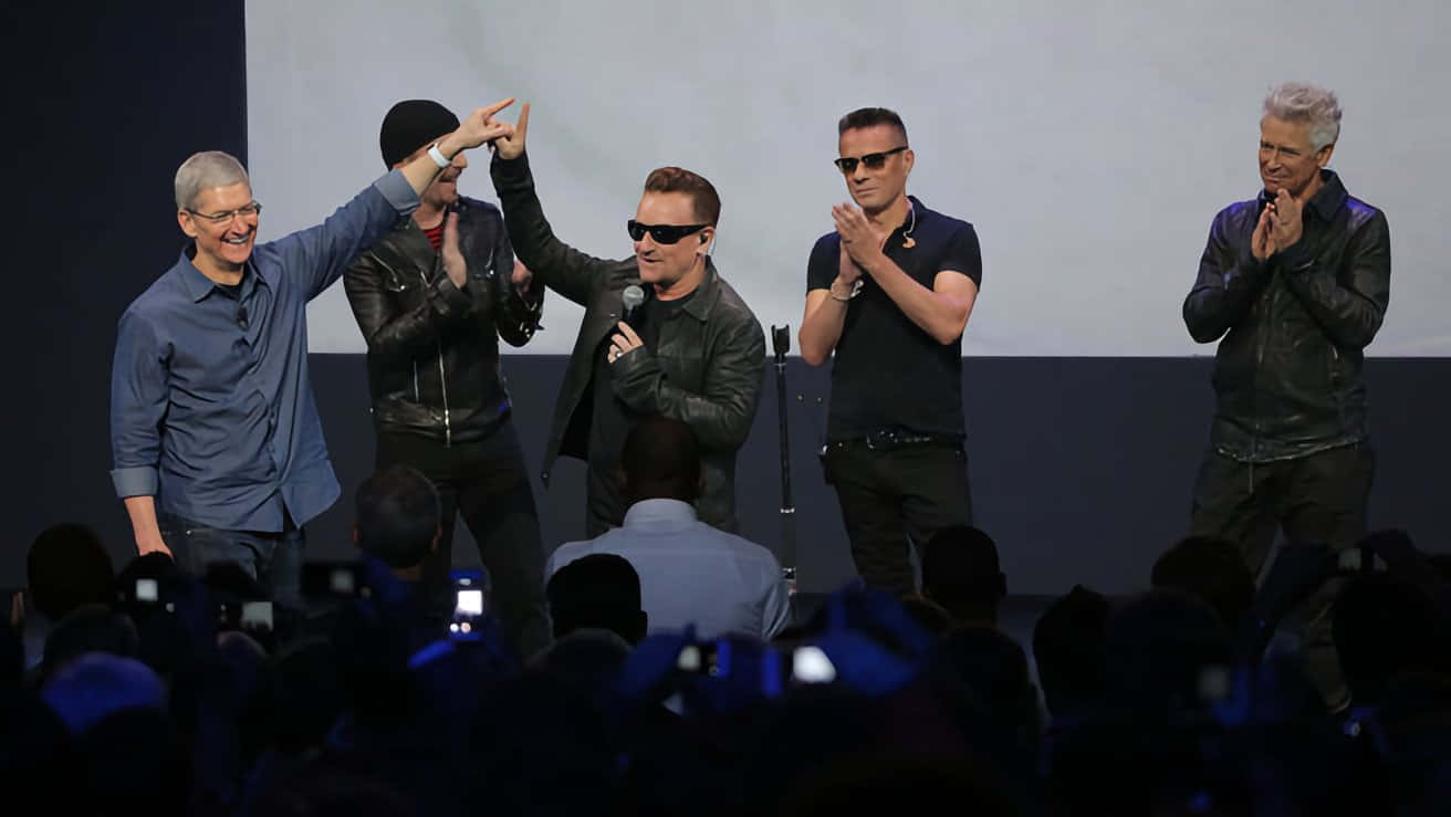 U2 Bandwith Tech C E O Event Wallpaper