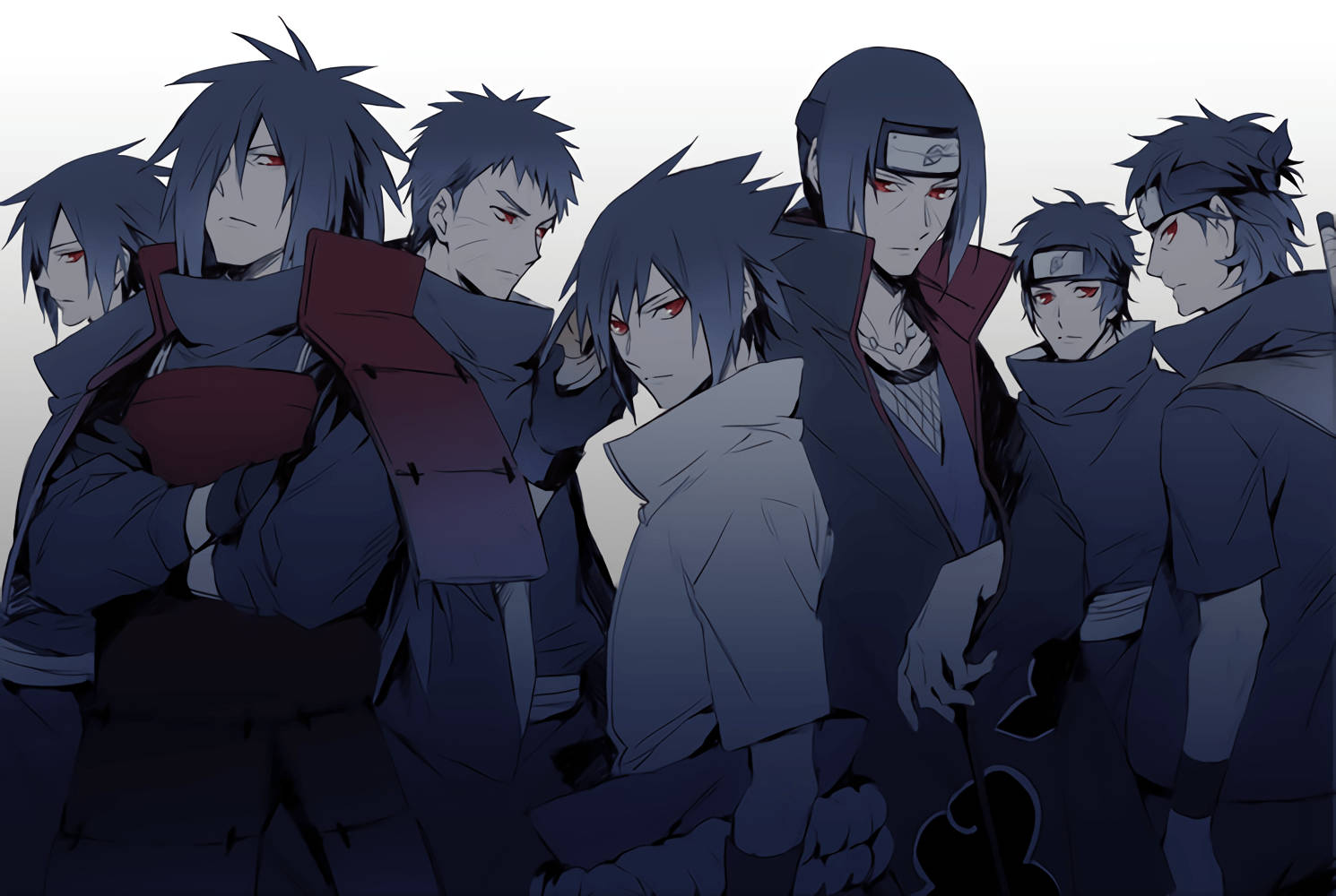 Uchiha Clan Members Wallpaper