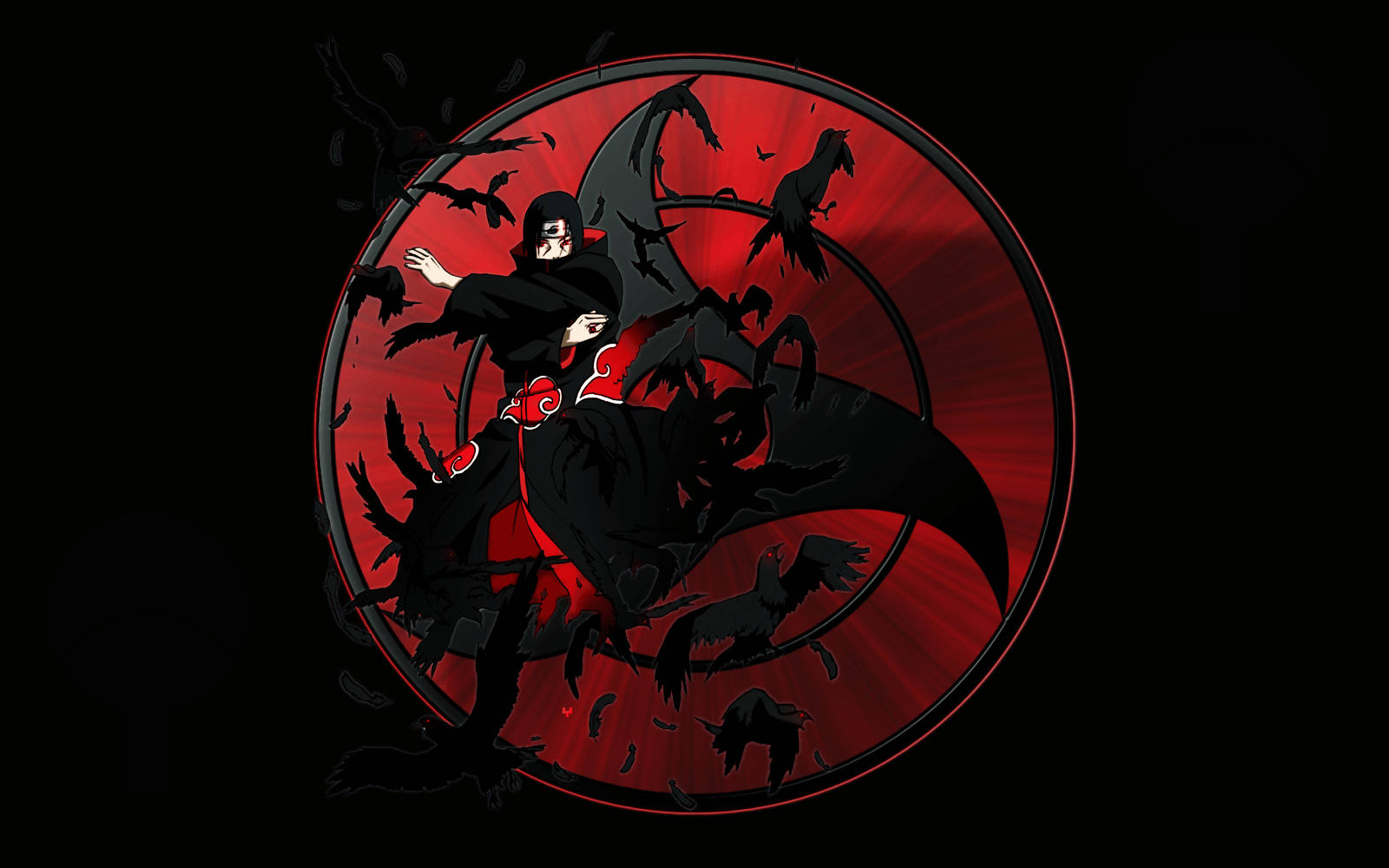 Uchiha Itachi, Master Of The Tsukuyomi Genjutsu. Wallpaper