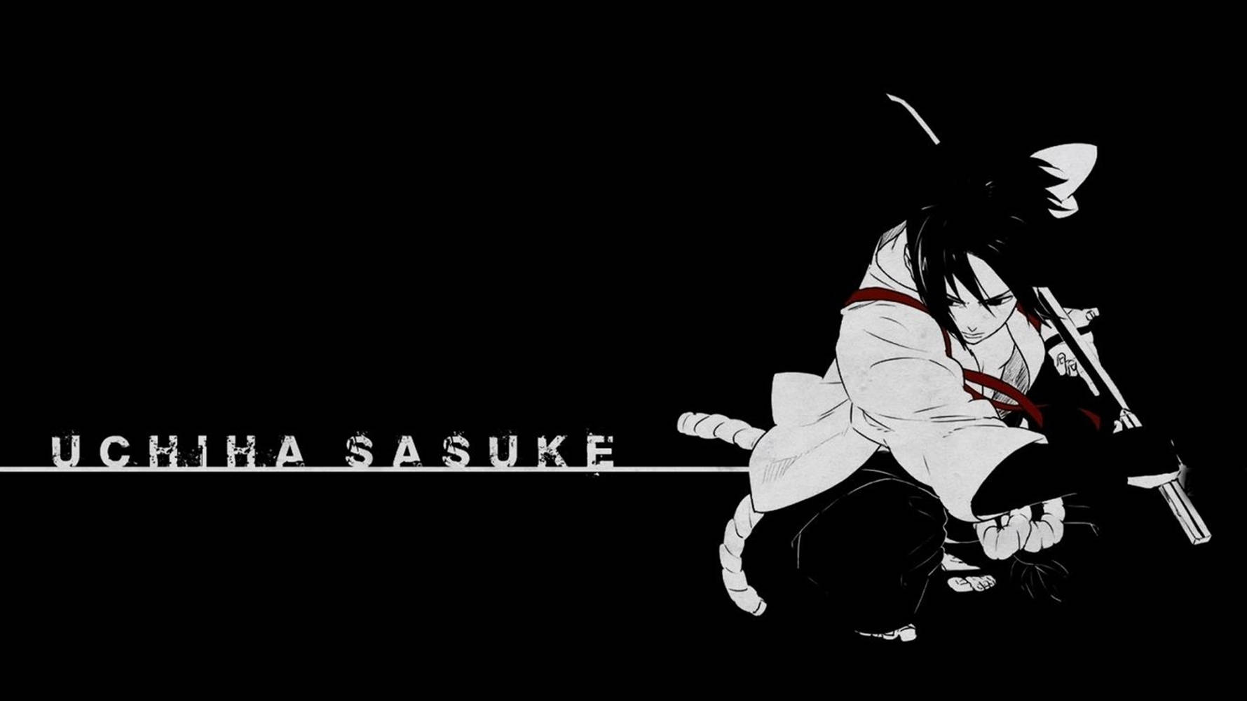 Uchiha Sasuke Naruto Laptop Wallpaper