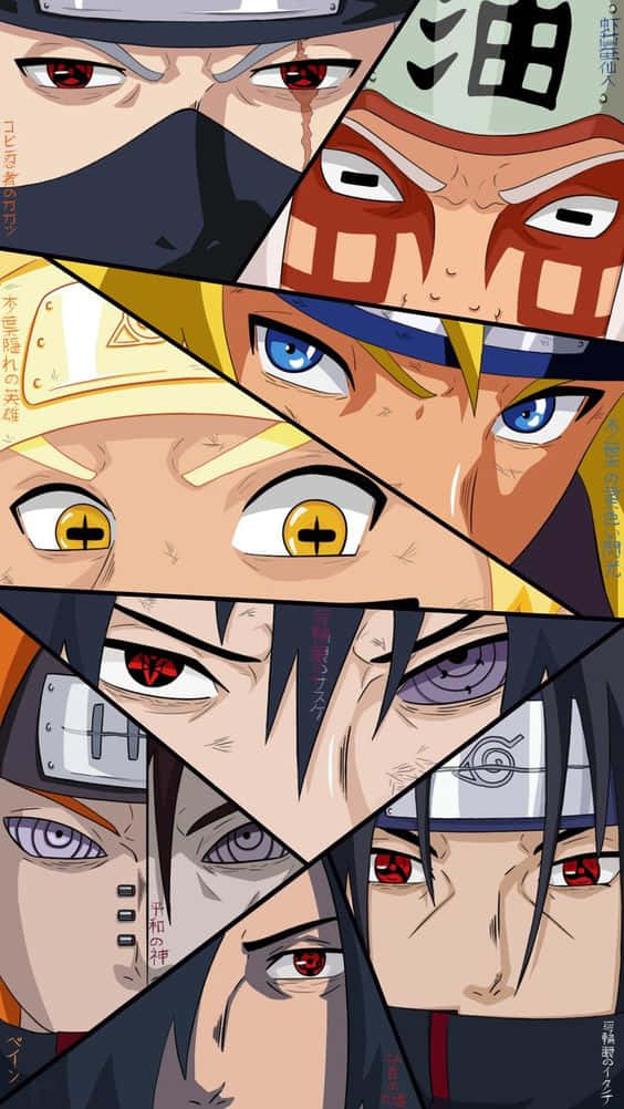 Uchiha Sasuke’s Sharingan Byakugan Wallpaper