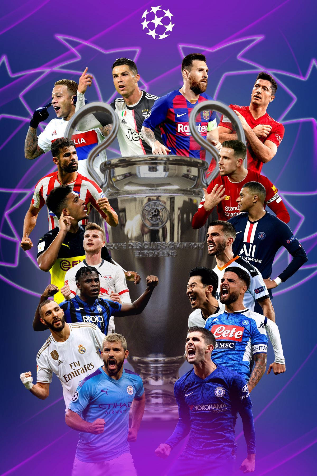 Uefa Champions League - Star Player League Wallpaper