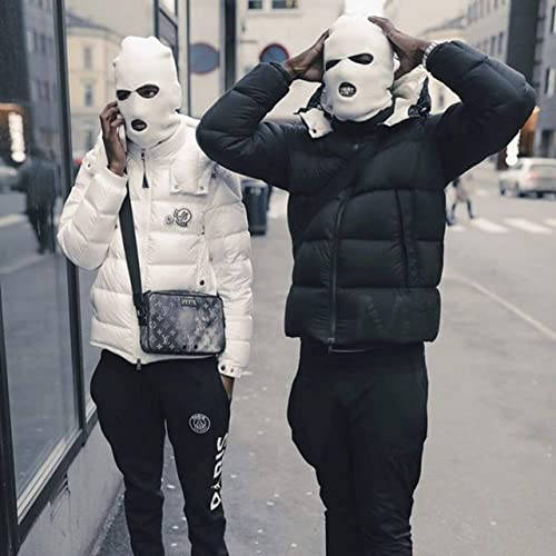 Uk Drill White Mask Aesthetic Wallpaper