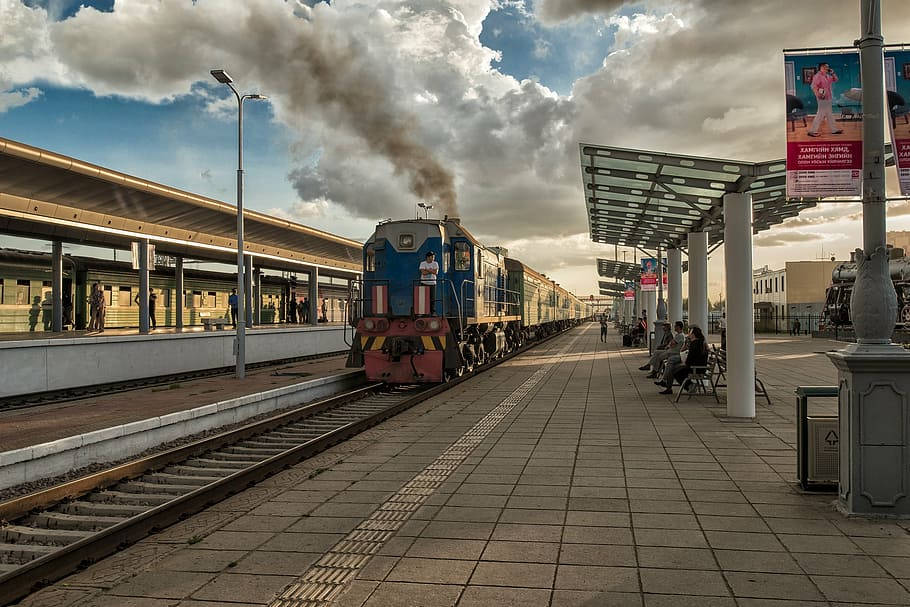 Ulaanbaatar Mongolias Train Station Wallpaper