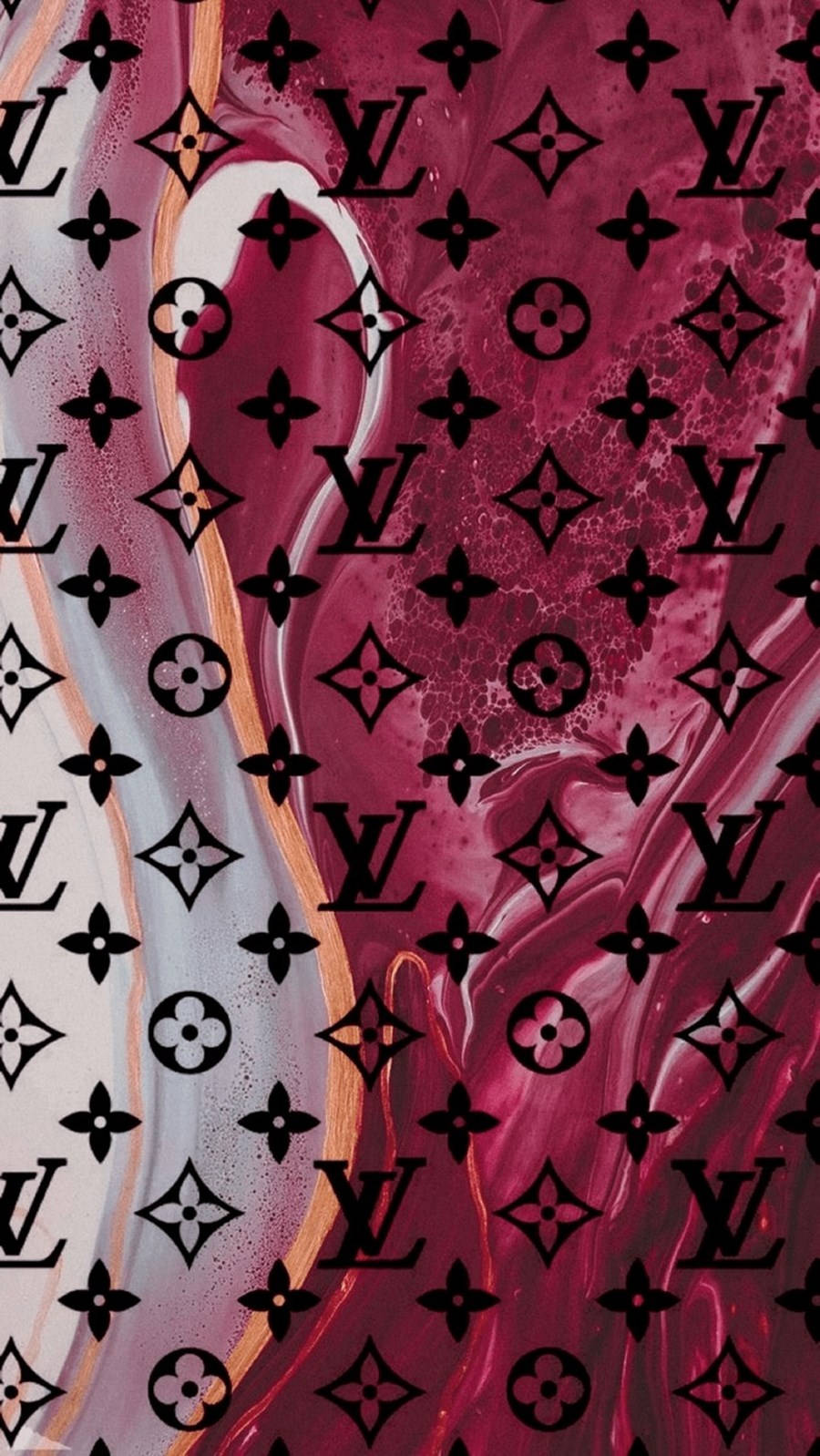 Uncover The Classic Elegance Of Louis Vuitton’s Iconic Aesthetic. Wallpaper