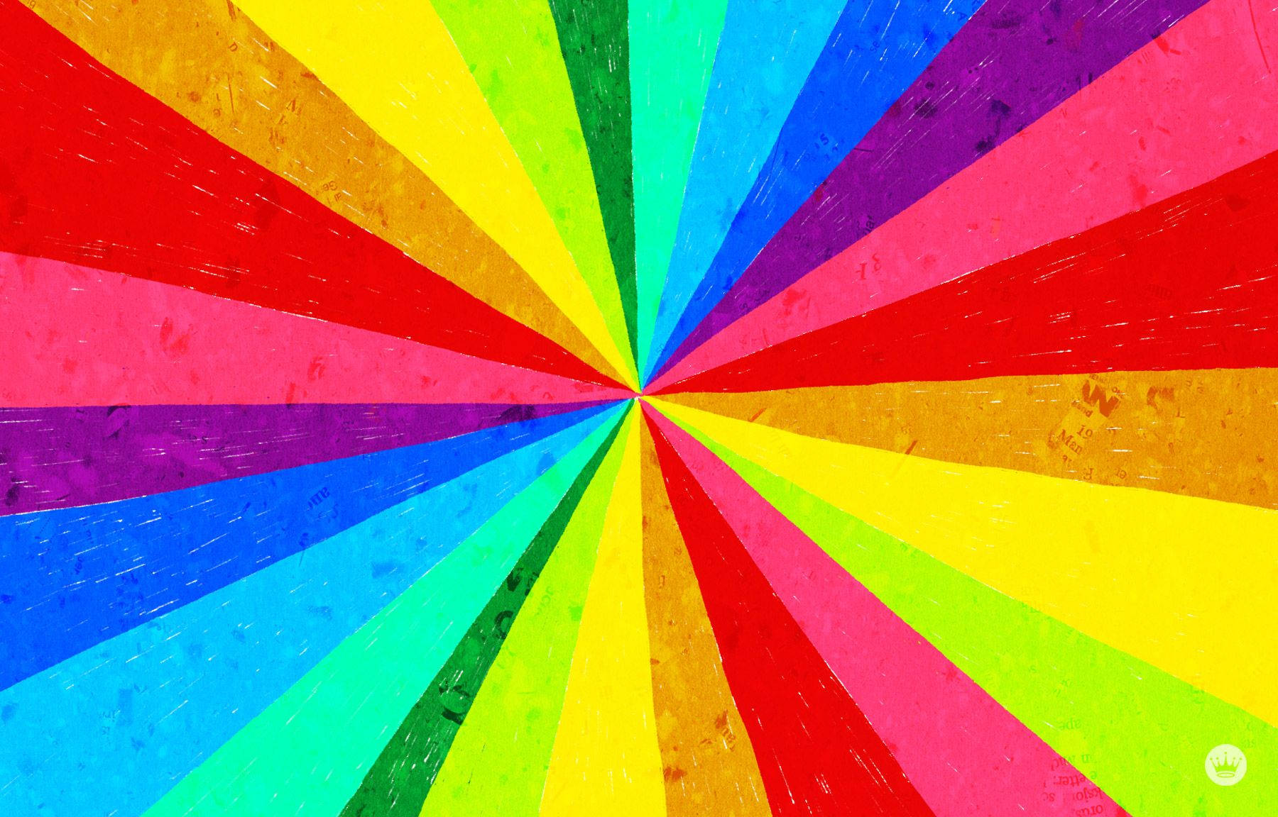 Under The Rainbow Umbrella Pride Wallpaper