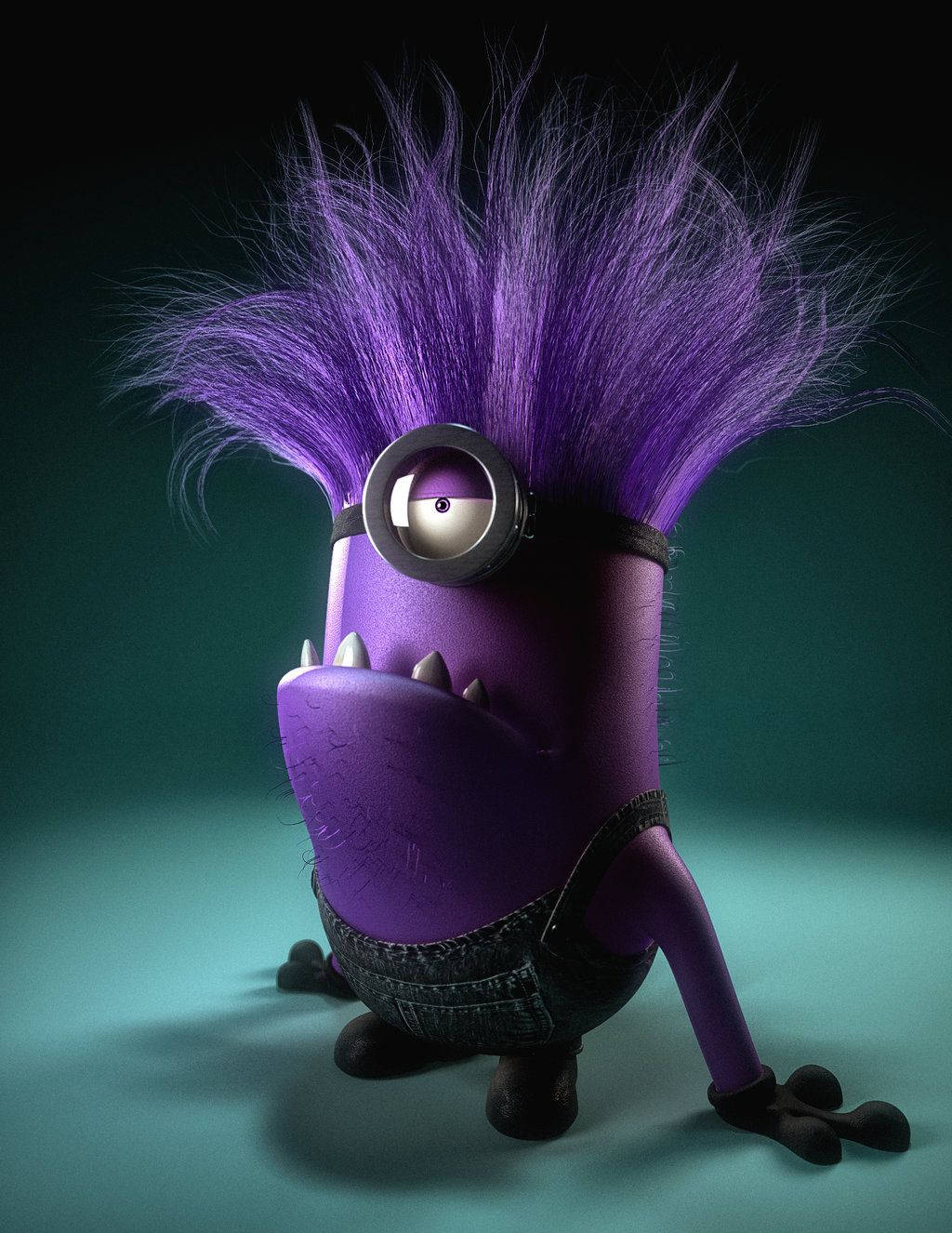 Uninterested Evil Minion Wallpaper