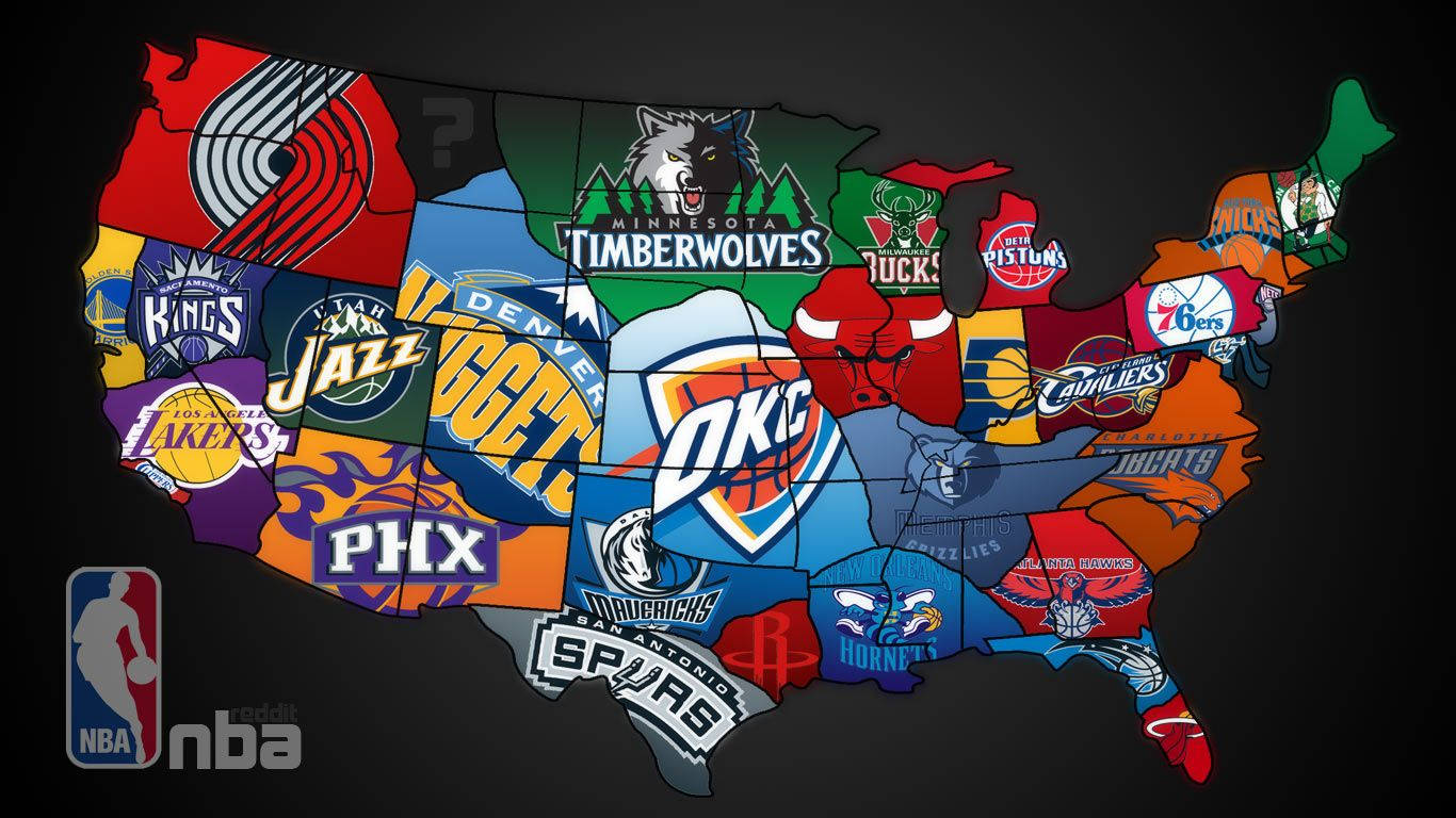 United States Of America Nba Teams Wallpaper