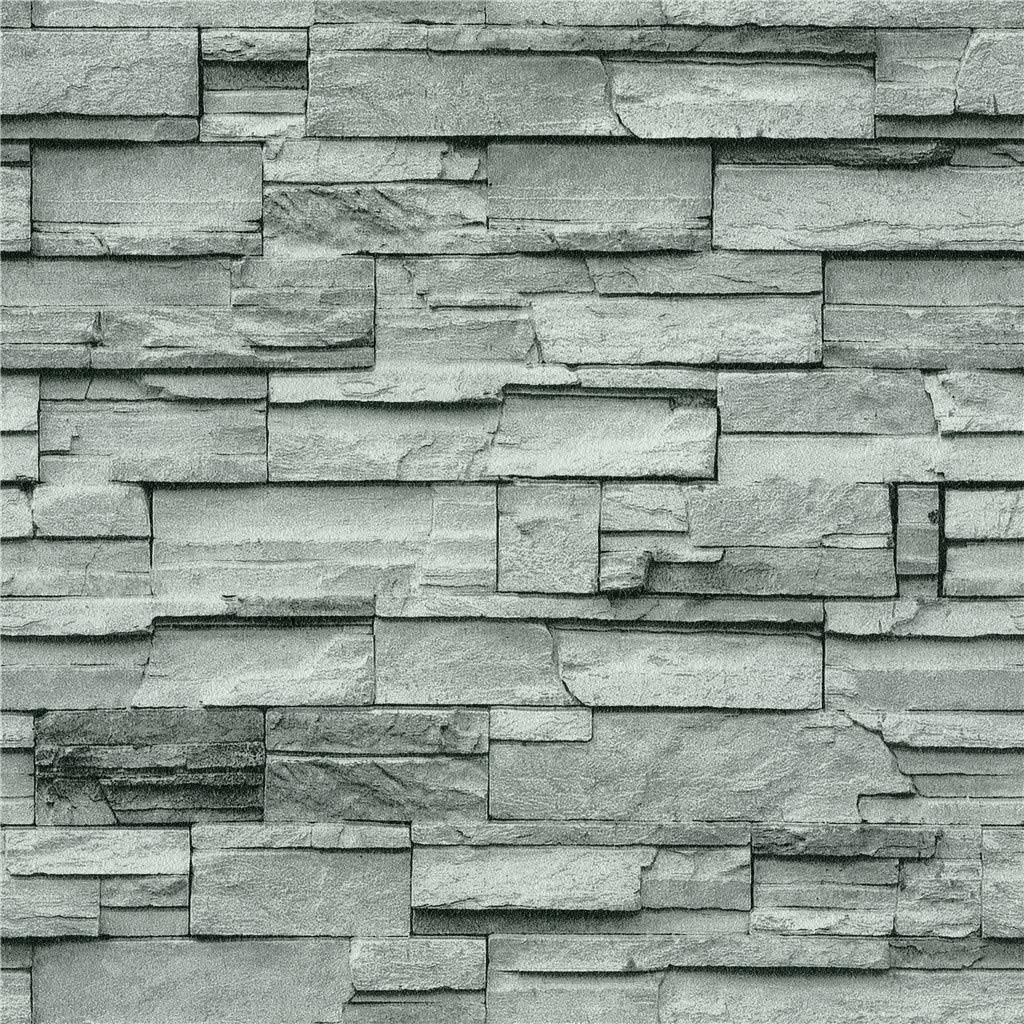 Universal Elegance Of Grey Brick Wall Texture Wallpaper