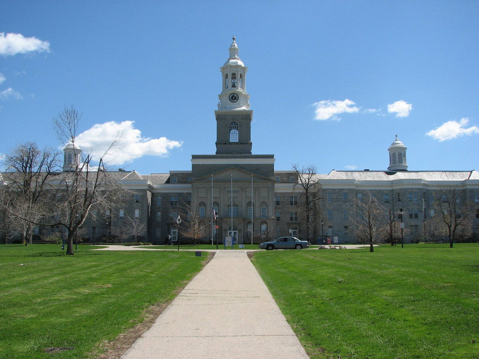 University At Buffalo Suny Hayes Hall Wallpaper