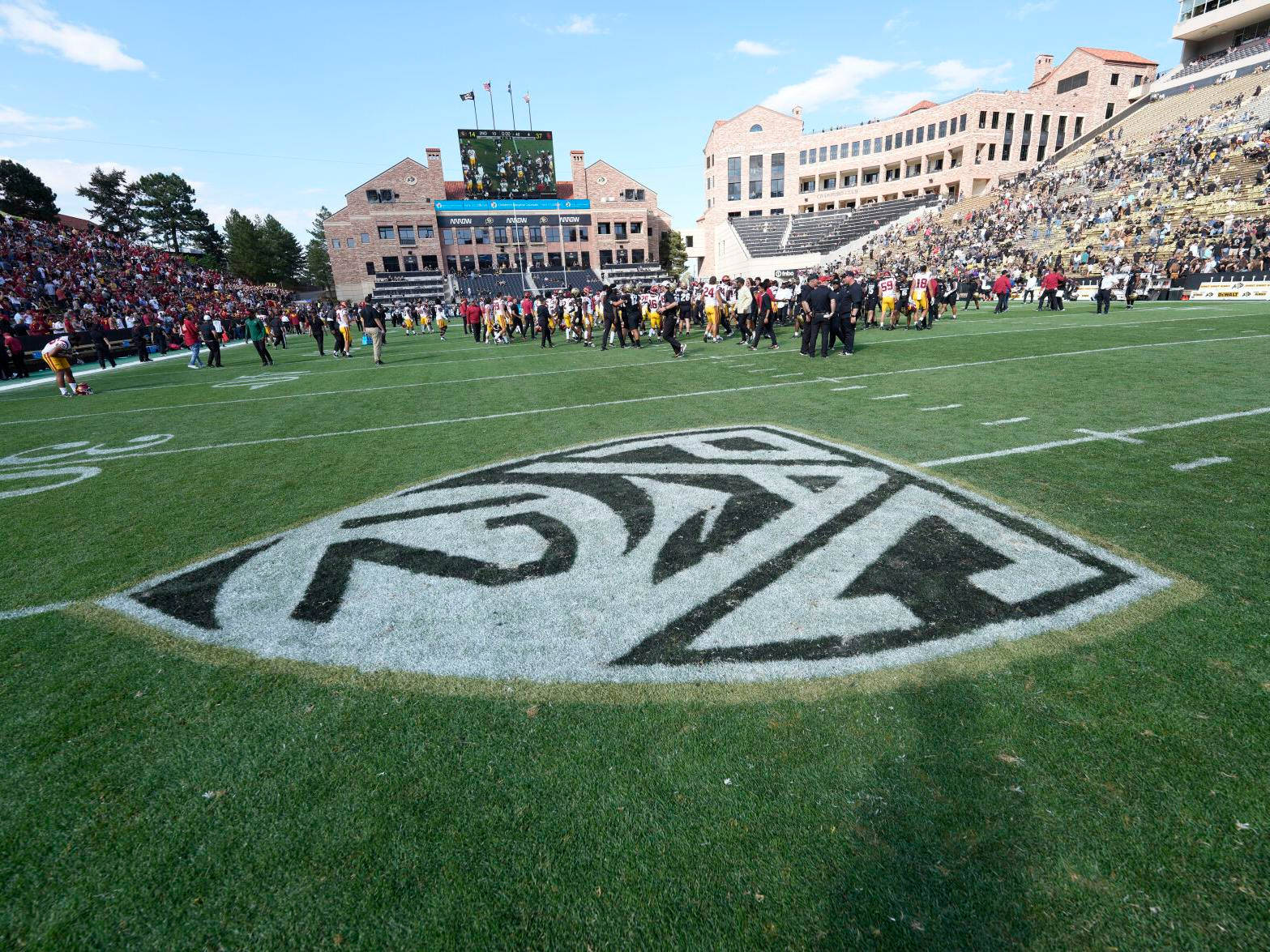 University Of Colorado At Boulder Football Field Wallpaper