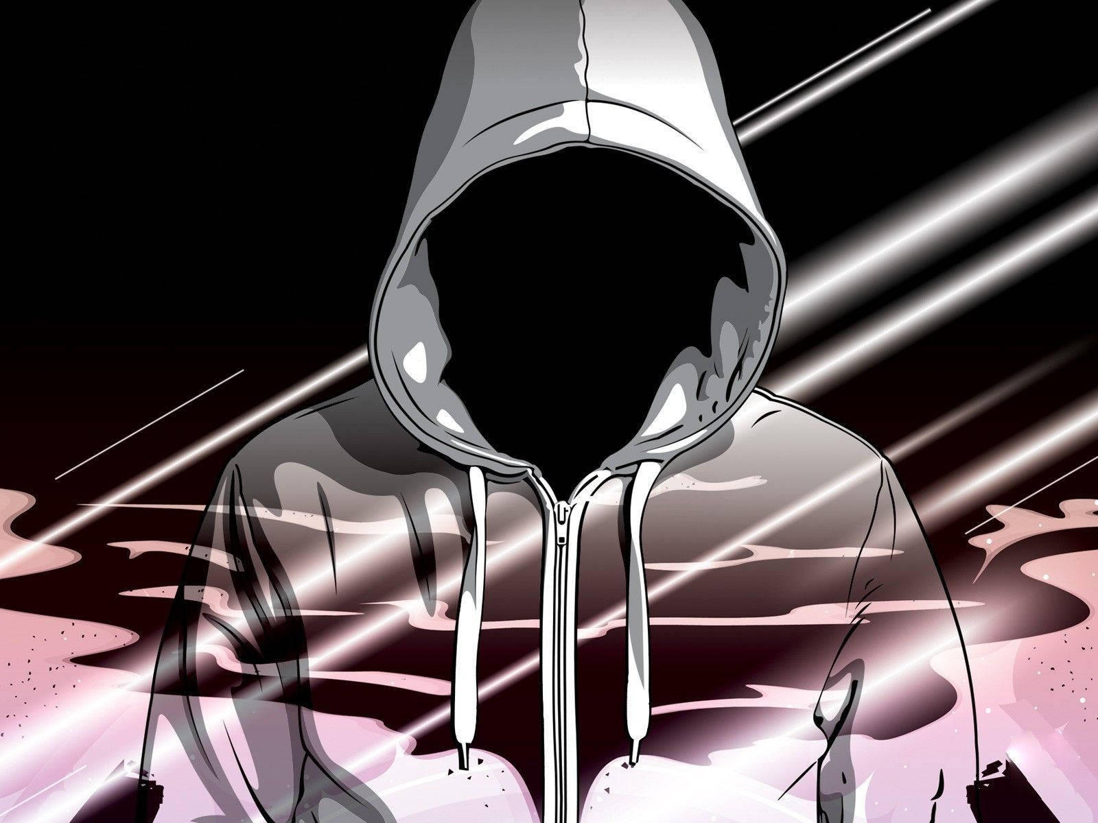 Unknown Man In A Hood Wallpaper