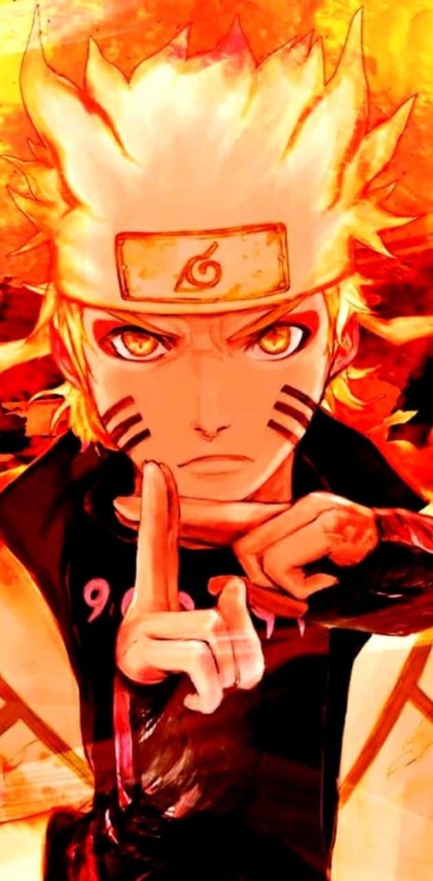 • Unleash The Power Of Naruto With Fire Wallpaper