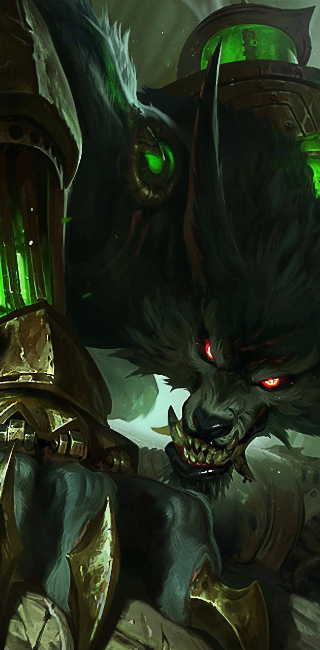 Unleash The Power Of Warwick, Master Of The Jungle In League Of Legends Wallpaper