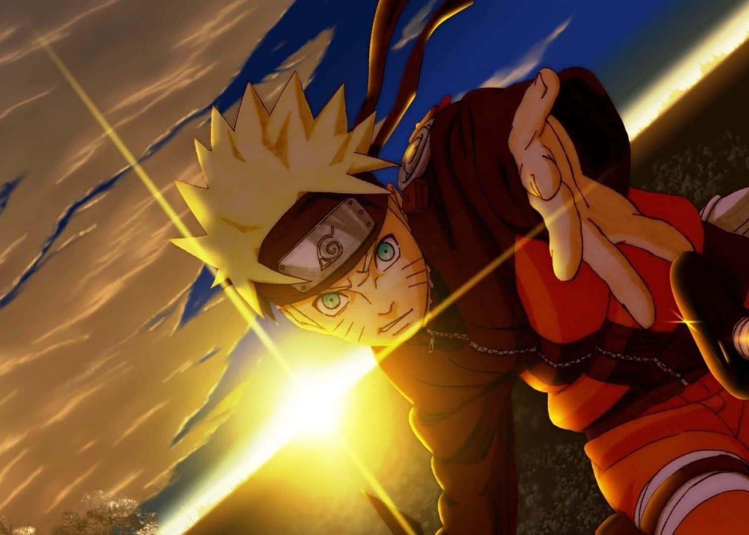 Unleash The Roar - Naruto Unleashing The Rasengan Wallpaper