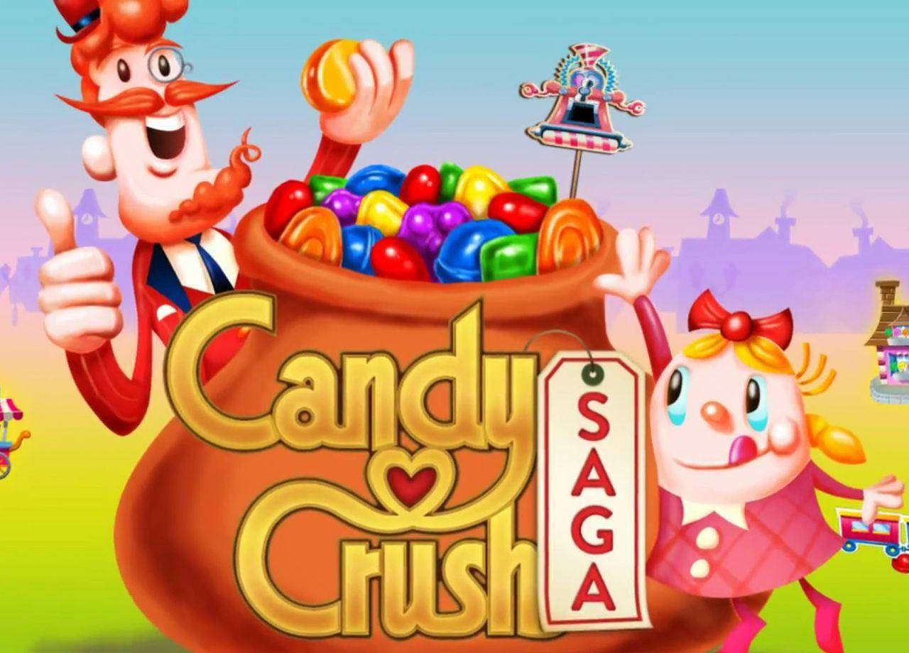 Unleash The Sweetness: Candy Crush Saga Mod Apk Wallpaper