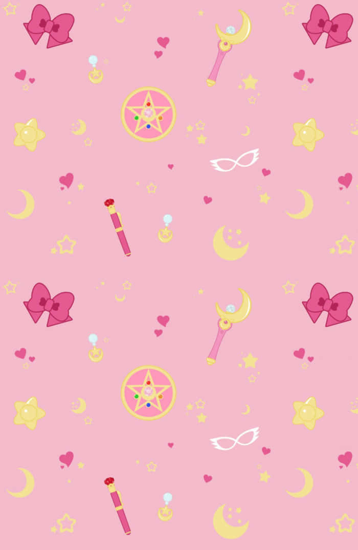 Unlock The Power Of Sailor Moon With This Stylish Ipad! Wallpaper