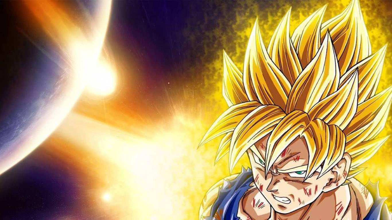 Unlock Your Inner Super Saiyan Wallpaper