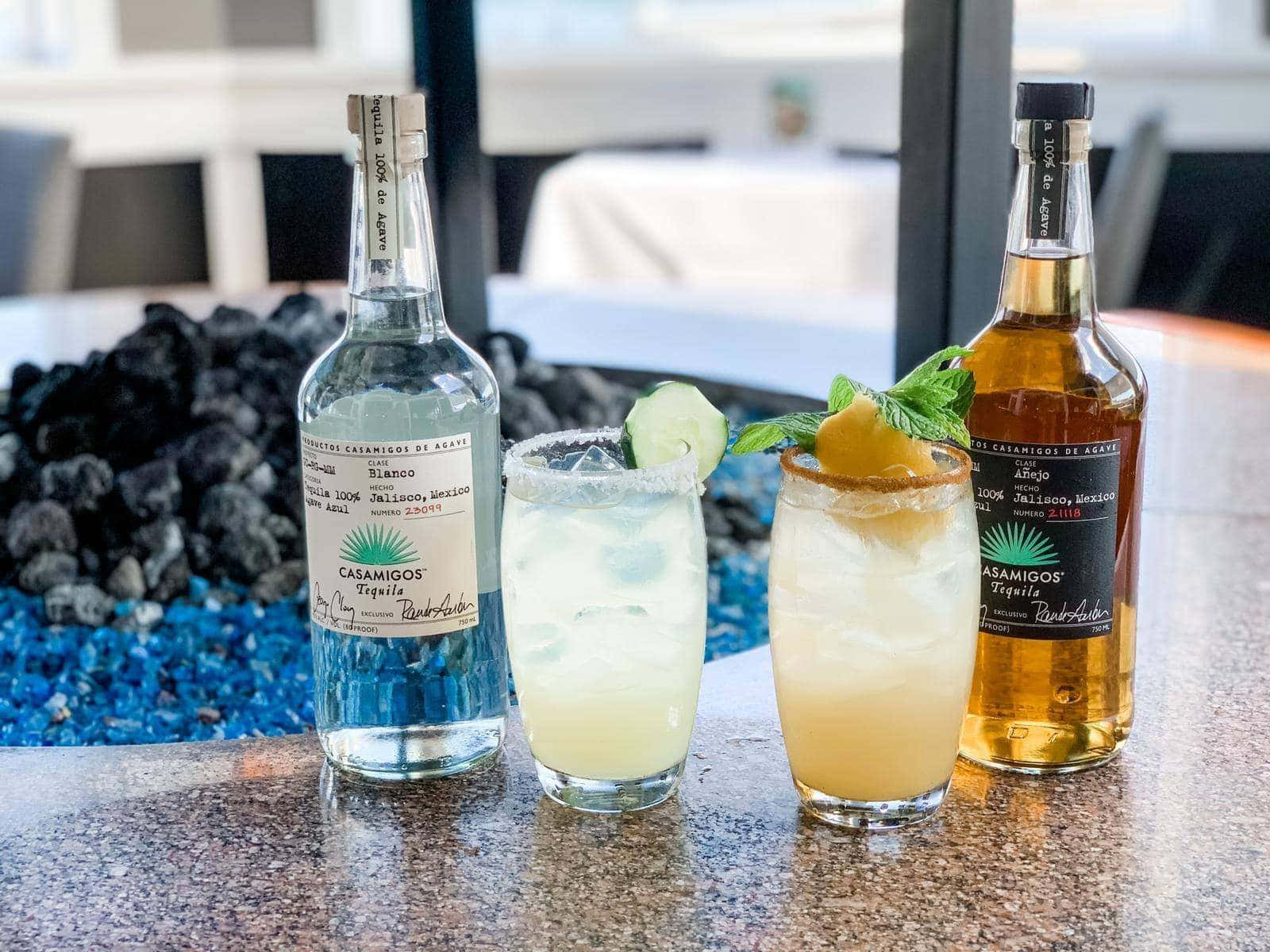 Unwind With Casamigos Tequila: Anejo And Blanco Varieties Served In Cocktails Wallpaper