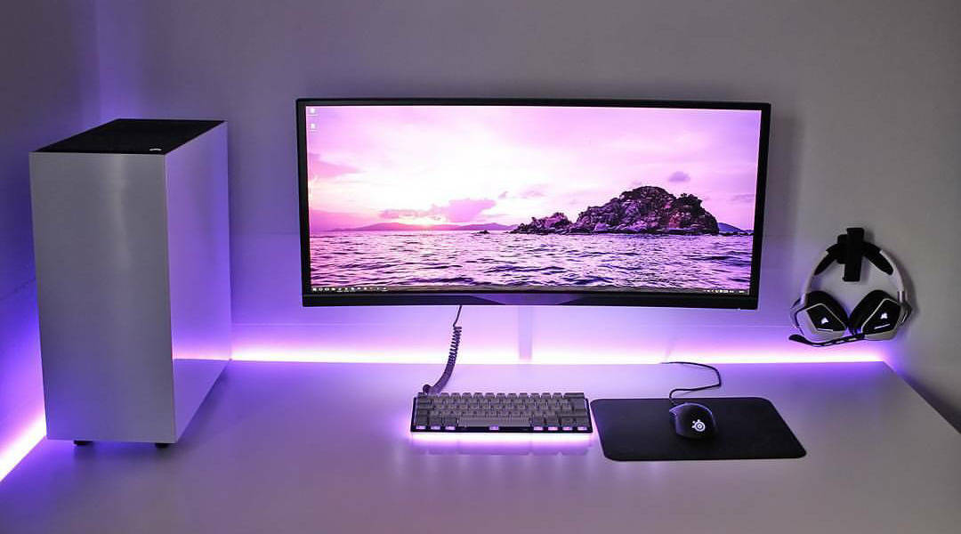 Upgrade Your Workstation With A White Pc Wallpaper