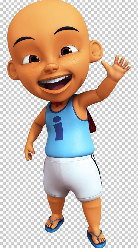 Upin Ipin Transparent Individual Portrait Wallpaper