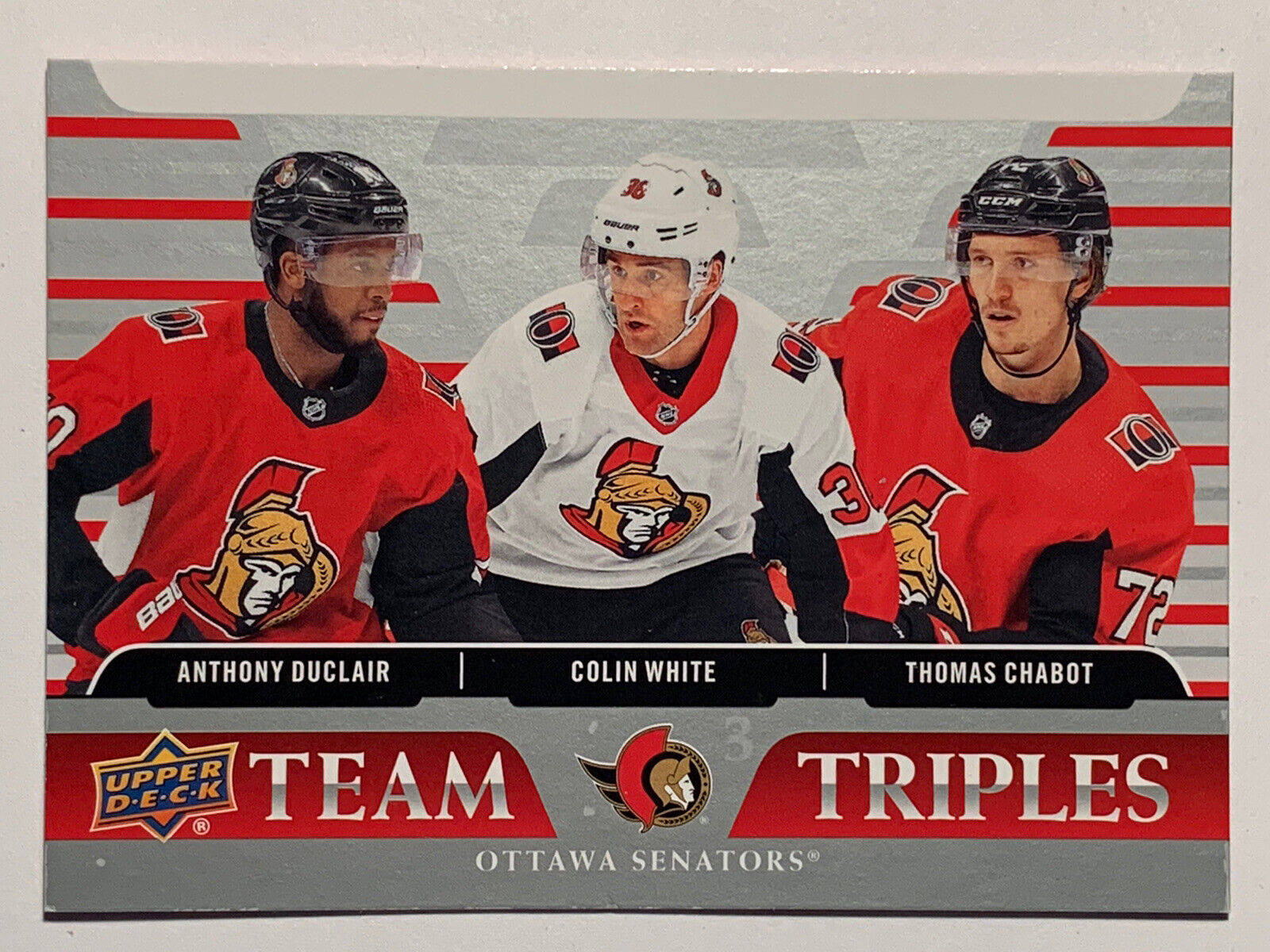 Upper Deck Team Ottawa Senators Thomas Chabot Wallpaper