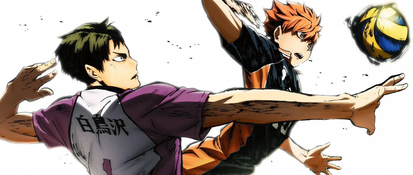 Ushijima And Hinata Haikyuu Aesthetic Wallpaper