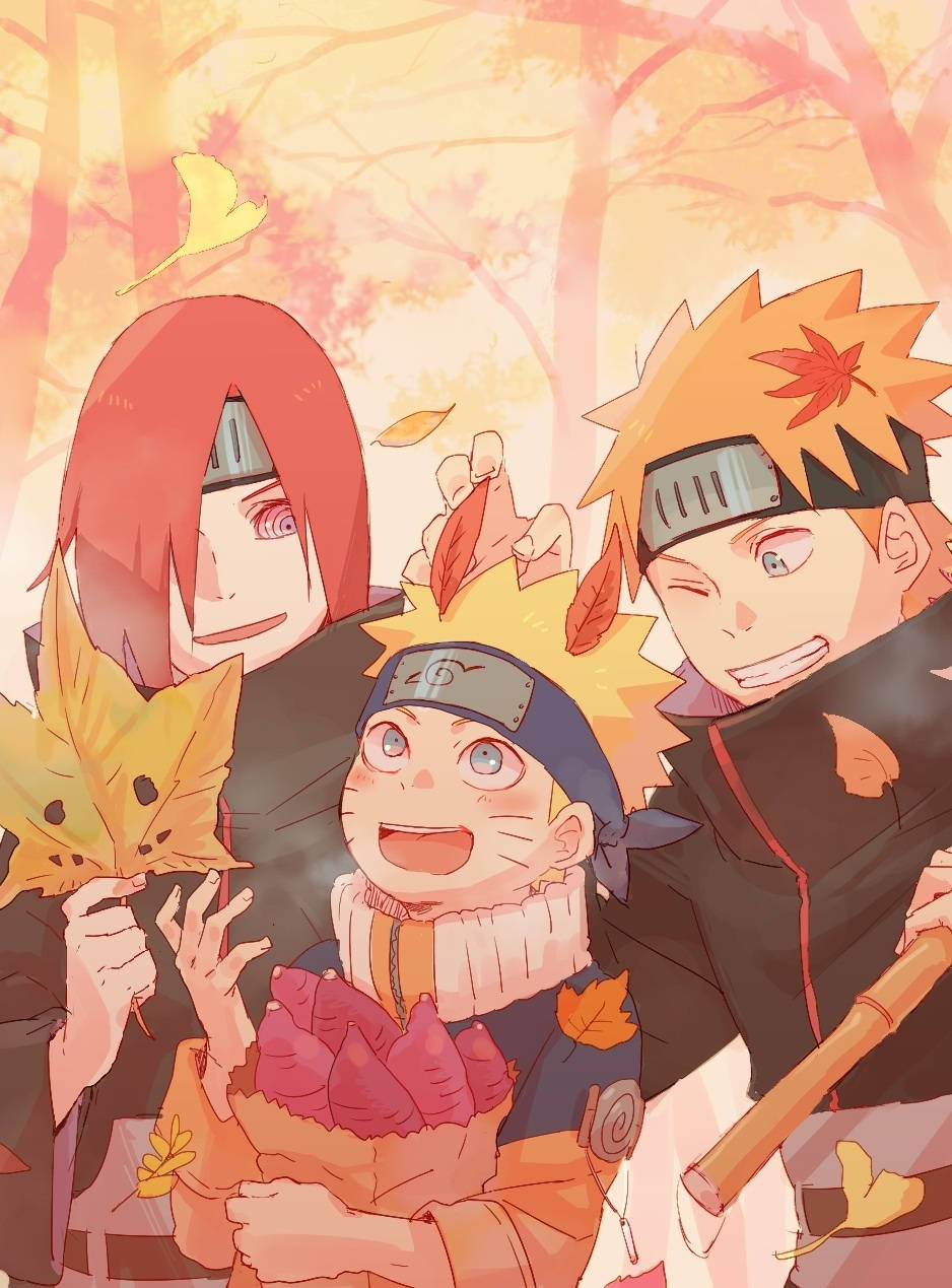 Uzumaki Clan In Autumn Wallpaper