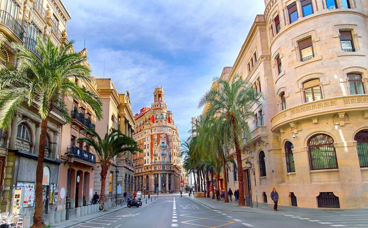 Valencia Spain City Wallpaper