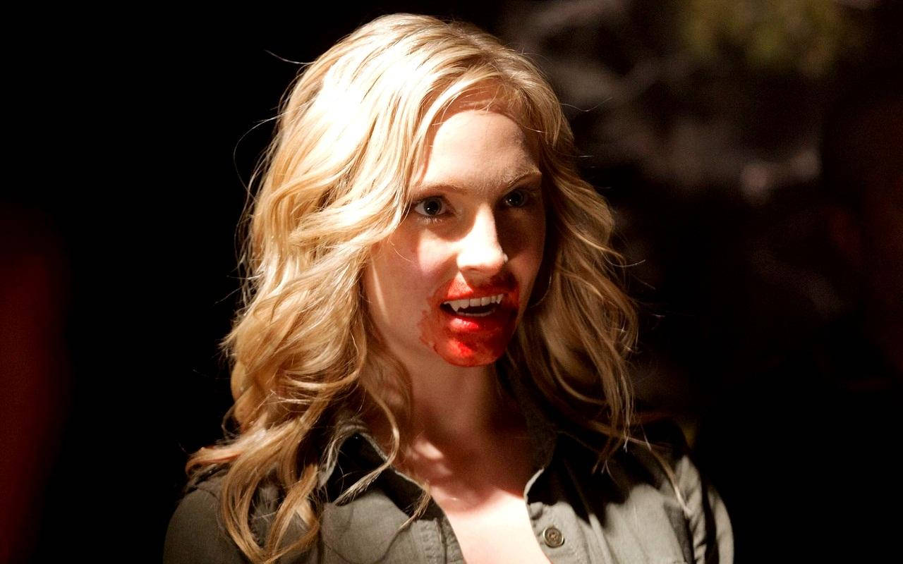 Vampire Caroline Forbes Wallpaper