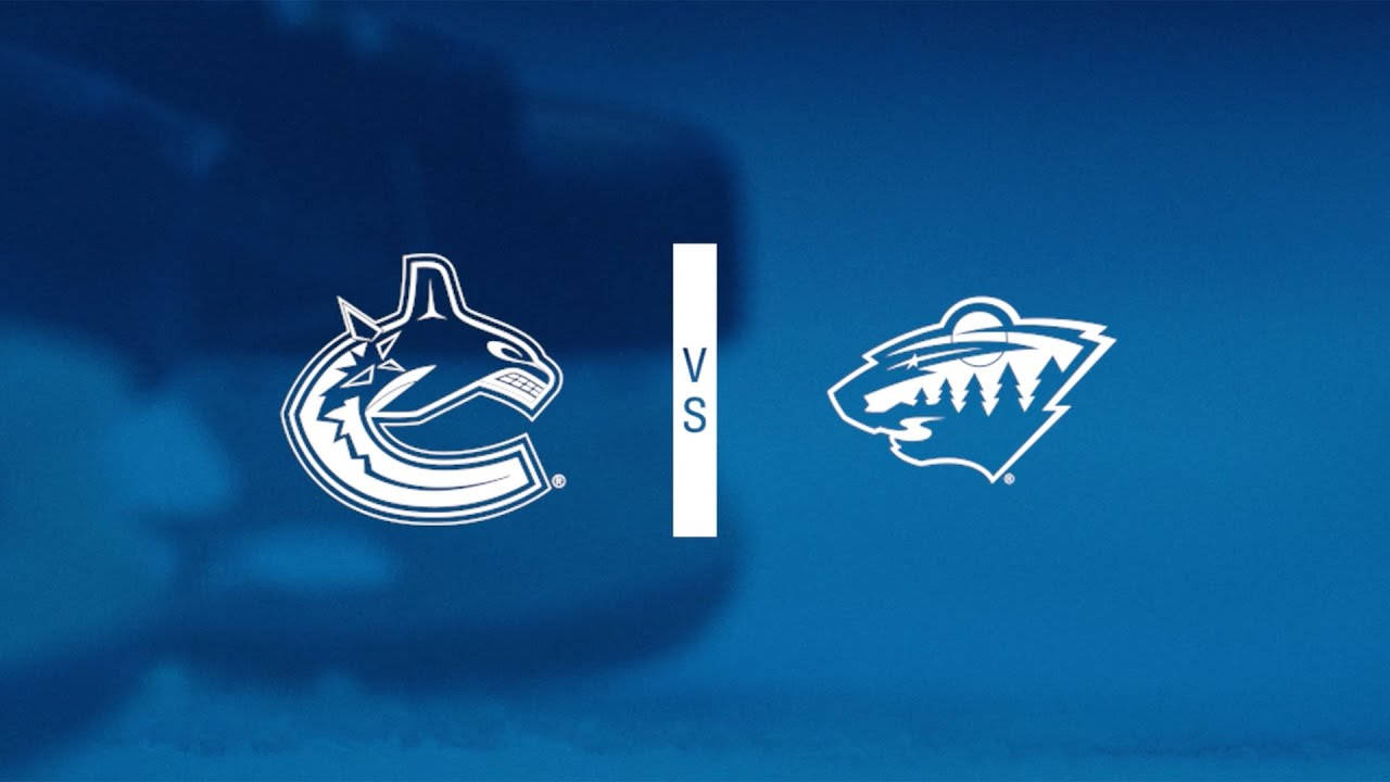 Vancouver Canucks Vs Minnesota Wild Wallpaper