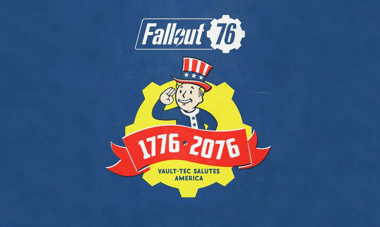 Vault Boy Looking For Adventure Wallpaper