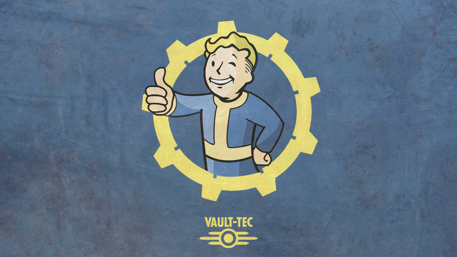 Vault Boy, The Iconic Mascot Of The Fallout Video Game Wallpaper