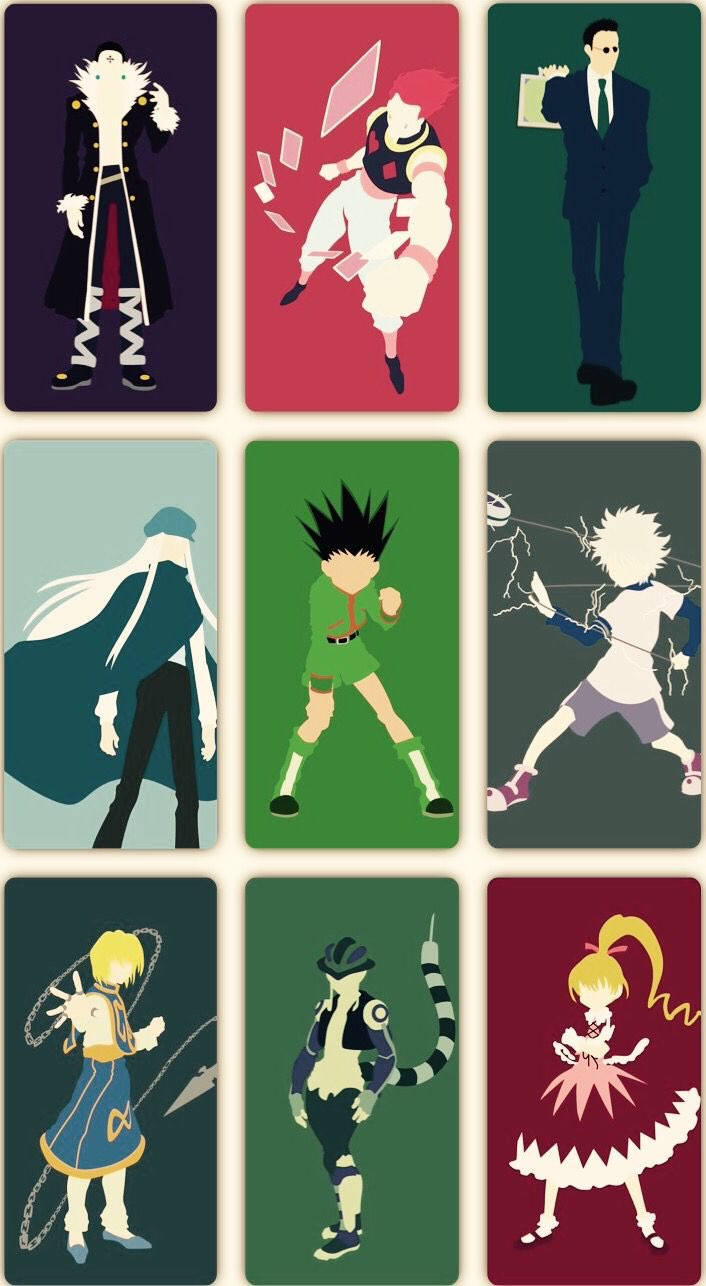 Vector Art Hunter X Hunter Iphone Wallpaper