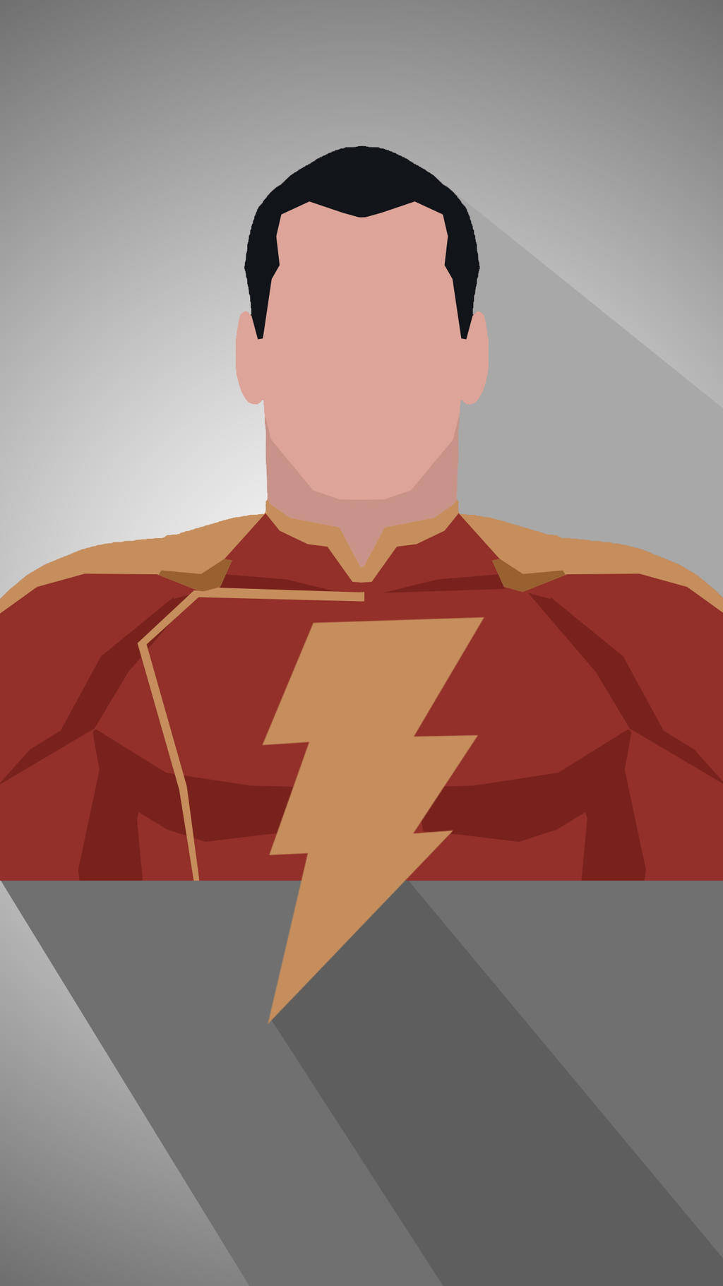 Vector Art Minimalistic Design Shazam Wallpaper